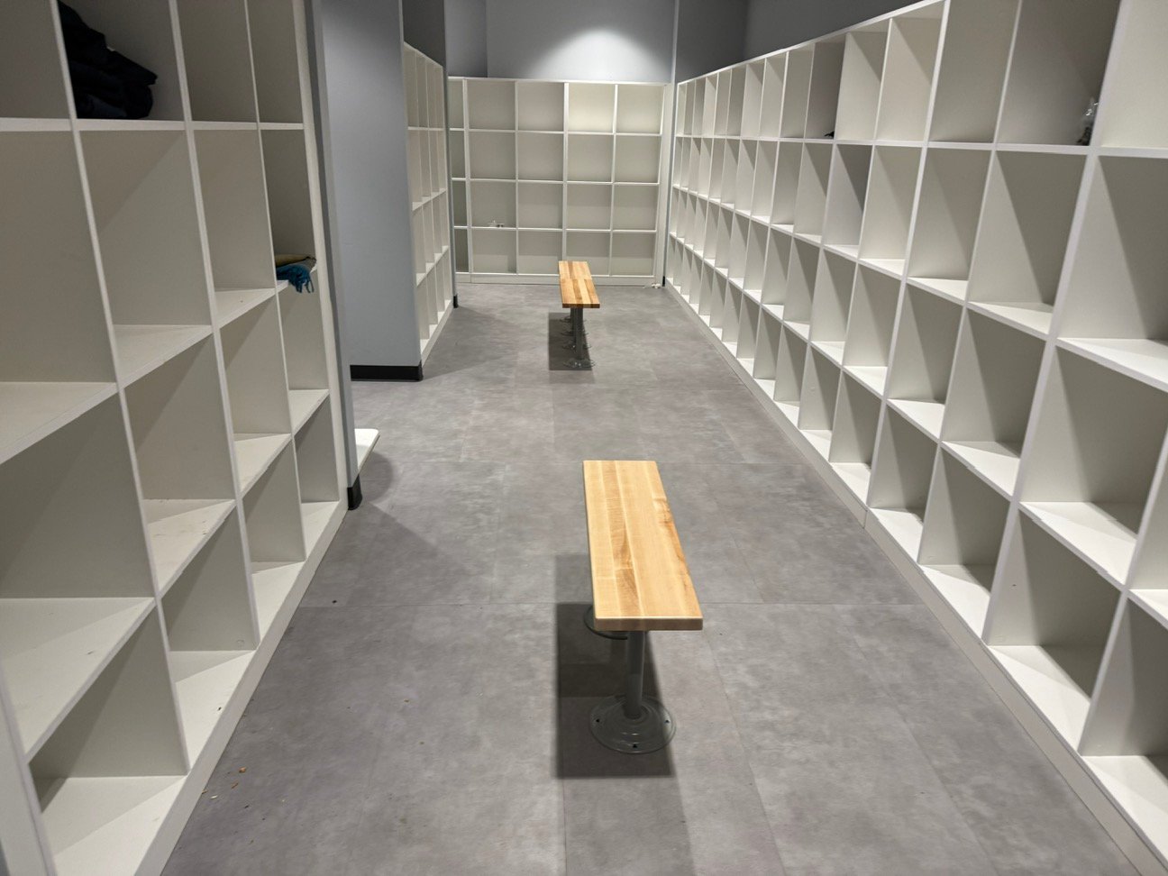 cubbies and casework installation