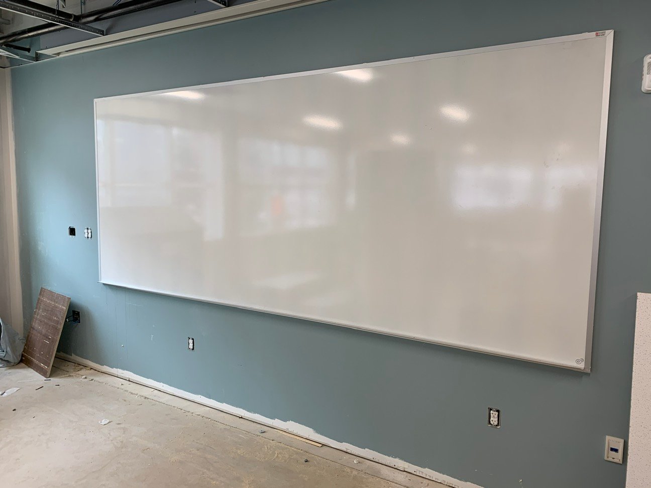 whiteboard installation