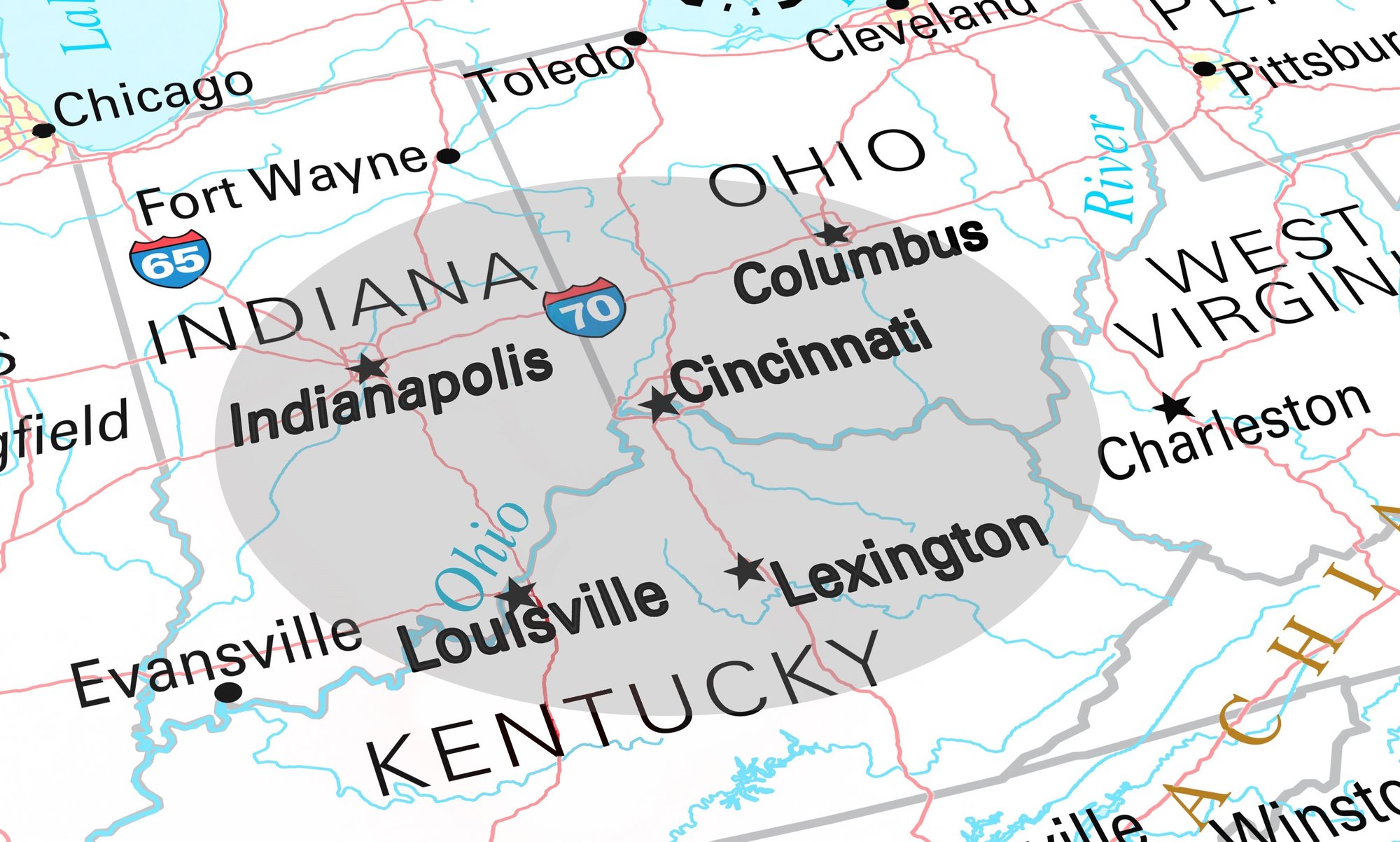 wegman company - service area map (final)